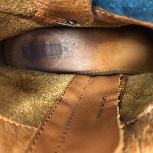 Pikolinos Zaragoza ocean ankle booties W9H-8800 11 - Picture 9 of 10